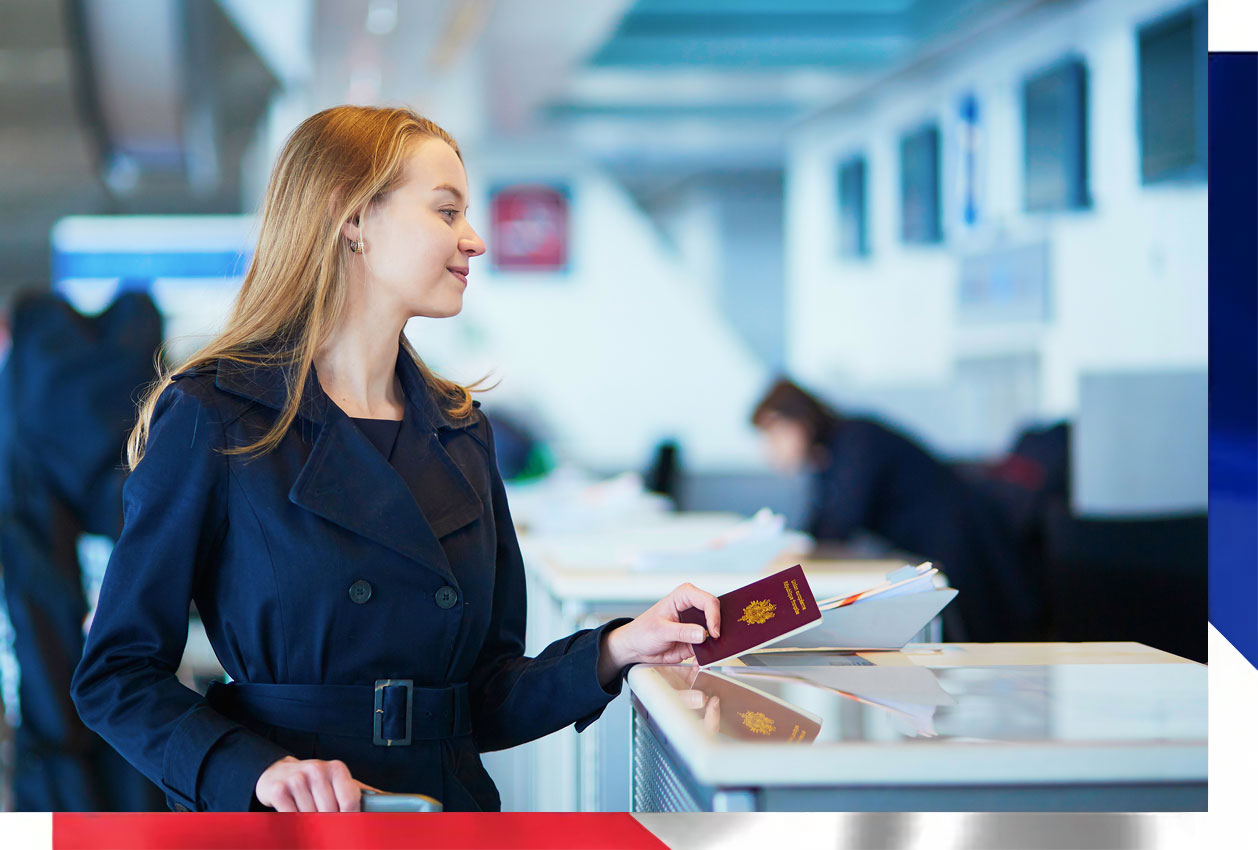Traveller Showing-Passport
